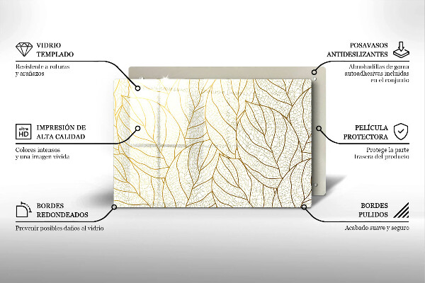 Dessous bougie funéraire Modèle de feuilles de dessin au trait