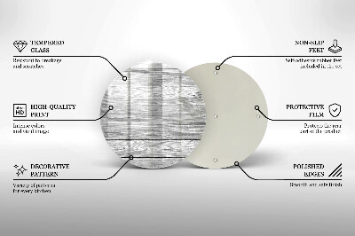 Dessous de bougie Vieilles planches de bois