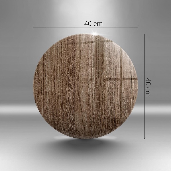 Dessous de bougie funéraire Texture du bois