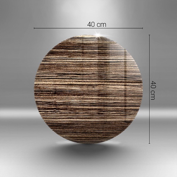 Dessous de bougie funéraire Texture du bois