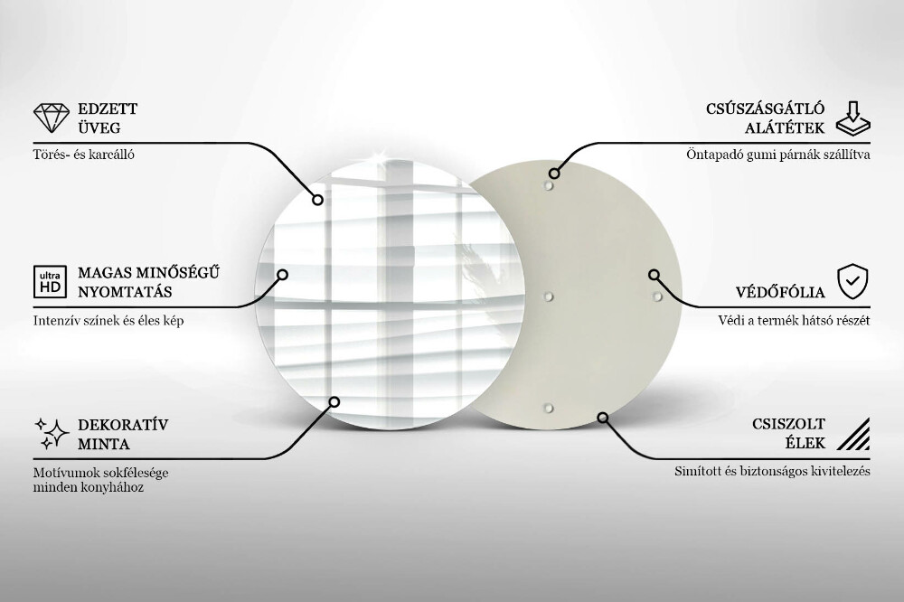 Dessous de bougie Structure moderne