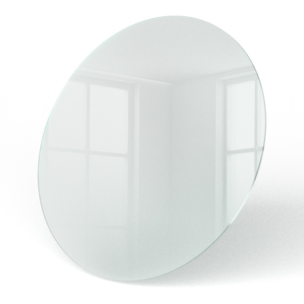 Plateau pour table rond Semi-transparent