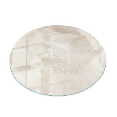 Plateau en verre Motif de texture de marbre