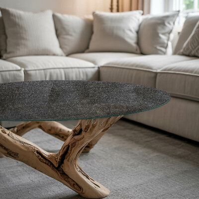Plateau en verre Texture de pierre naturelle