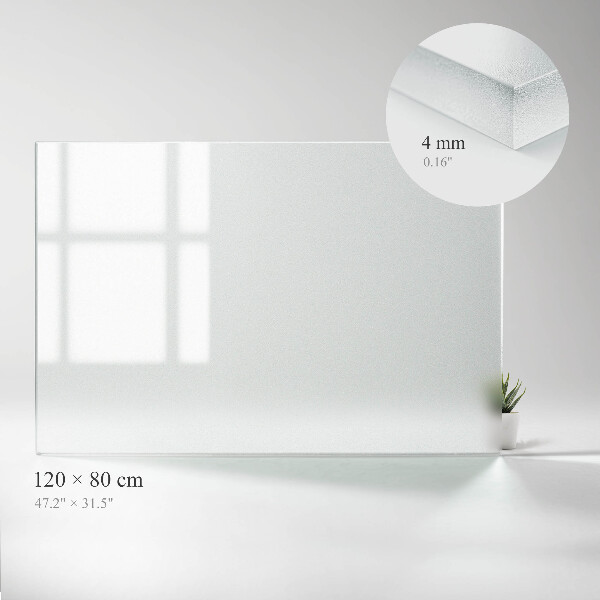 Plateau pour table rectangulaire Semi-transparent