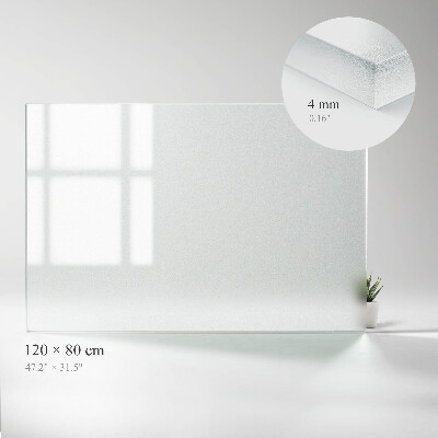 Plateau pour table rectangulaire Semi-transparent