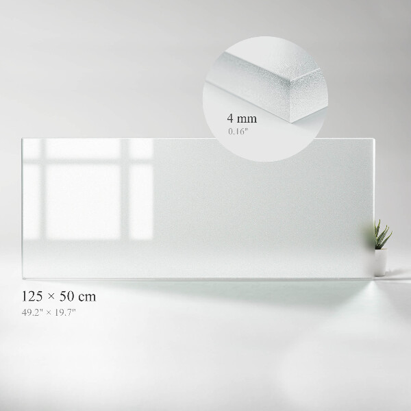 Plateau pour table rectangulaire Semi-transparent