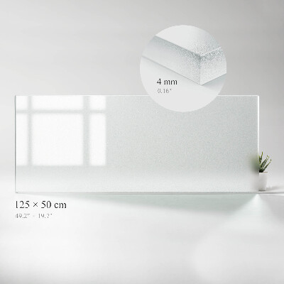 Plateau pour table rectangulaire Semi-transparent