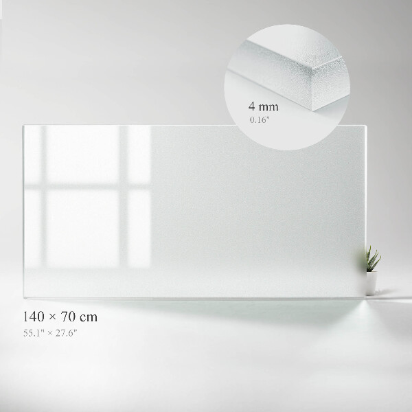 Plateau pour table rectangulaire Semi-transparent