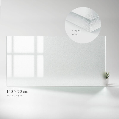 Plateau pour table rectangulaire Semi-transparent