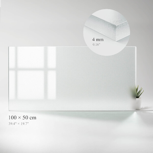 Plateau pour table rectangulaire Semi-transparent