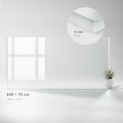 Plateau pour table rectangulaire Semi-transparent