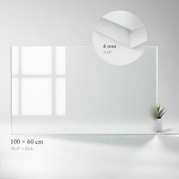 Plateau pour table rectangulaire Semi-transparent