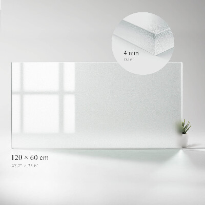 Plateau pour table rectangulaire Semi-transparent