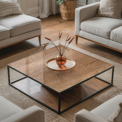 Plateau de table rectangulaire Le charme du bois naturel