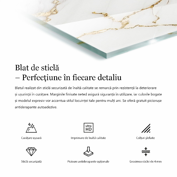 Plateau de table rectangulaire Structure en bois écologique