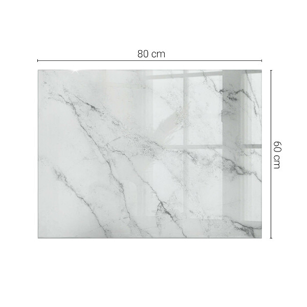 Plateau de table rectangulaire Motif semblable à du marbre