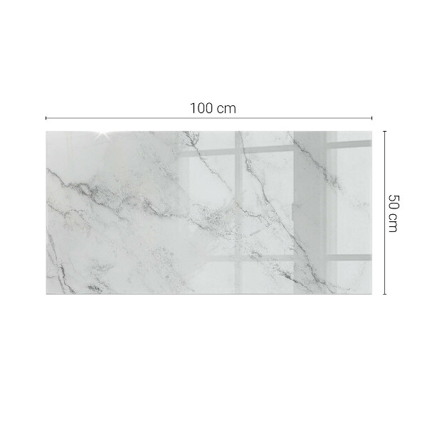 Plateau de table rectangulaire Motif semblable à du marbre