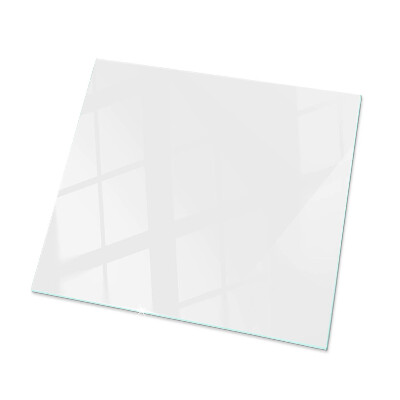 Plateau de table rectangulaire Blanc pur