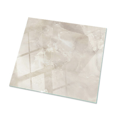 Plateau de table rectangulaire Composition graphique en marbre