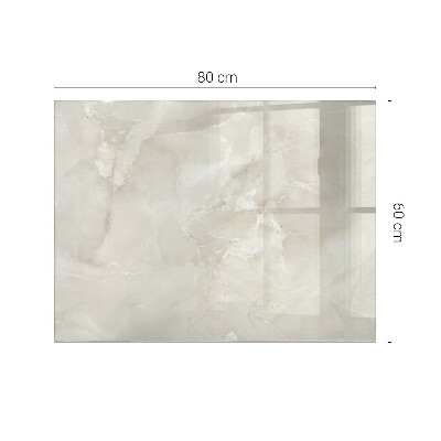 Plateau de table rectangulaire Composition graphique en marbre