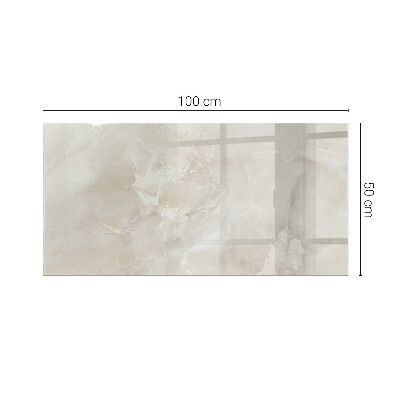 Plateau de table rectangulaire Composition graphique en marbre
