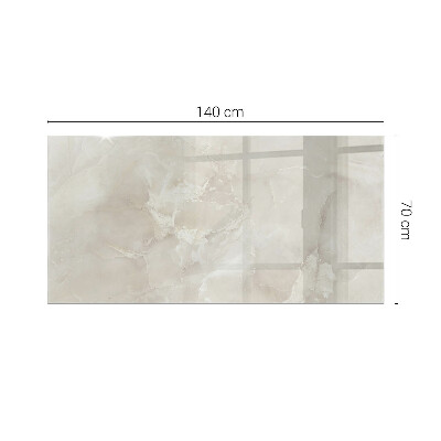 Plateau de table rectangulaire Composition graphique en marbre