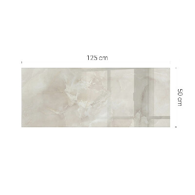 Plateau de table rectangulaire Composition graphique en marbre