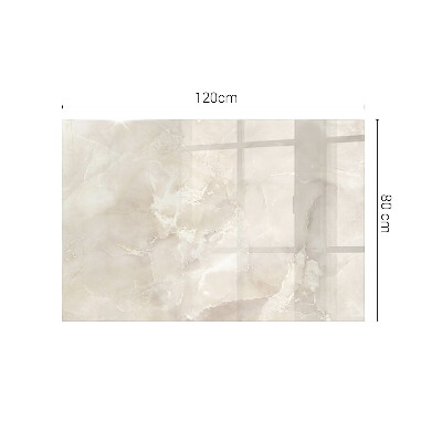 Plateau de table rectangulaire Composition graphique en marbre