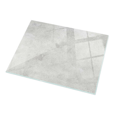 Plateau de table rectangulaire Rayures sur la surface du béton