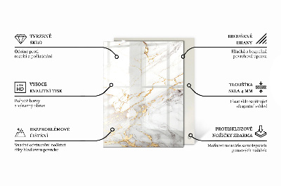 Plateau de table rectangulaire Mosaïques décoratives avec détails