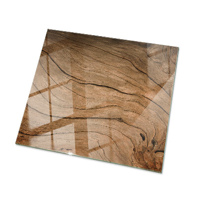 Plateau de table rectangulaire Motif de forêt élégant