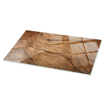 Plateau de table rectangulaire Motif de forêt élégant