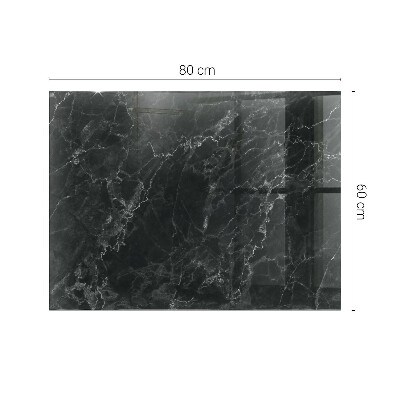 Plateau de table rectangulaire Marbre aux veines délicates