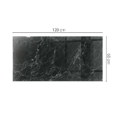 Plateau de table rectangulaire Marbre aux veines délicates