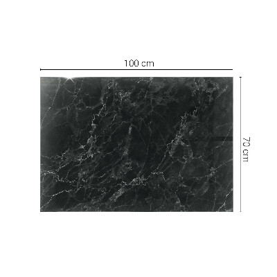 Plateau de table rectangulaire Marbre aux veines délicates