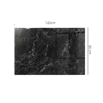 Plateau de table rectangulaire Marbre aux veines délicates
