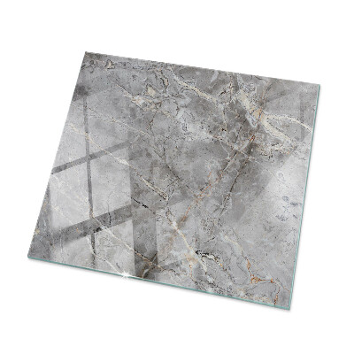 Plateau de table rectangulaire Motif marbré élégant