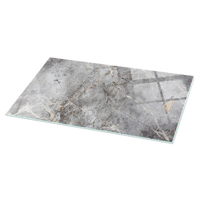 Plateau de table rectangulaire Motif marbré élégant