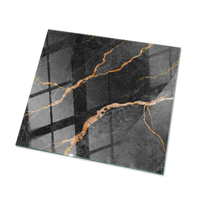 Plateau de table rectangulaire Les veines du marbre dans la conception