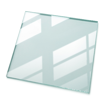 Plateau pour table rectangulaire transparent