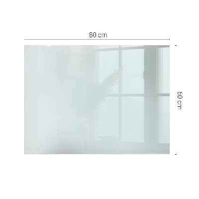 Plateau pour table rectangulaire transparent