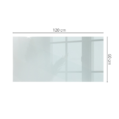 Plateau pour table rectangulaire transparent
