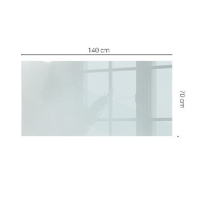 Plateau pour table rectangulaire transparent