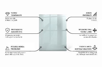 Plateau pour table rectangulaire transparent