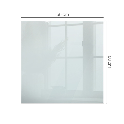 Plateau pour table rectangulaire transparent