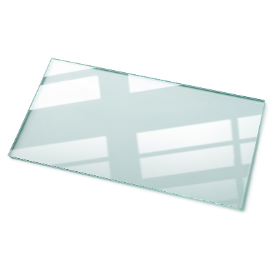 Plateau pour table rectangulaire transparent