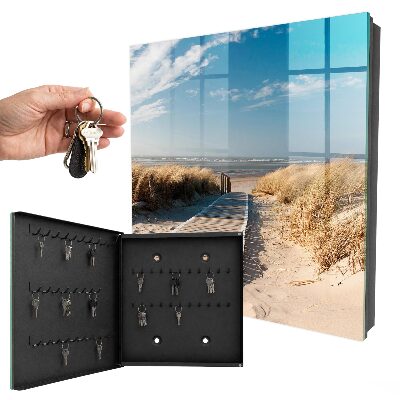 Armoire à clés murale Plage tranquille