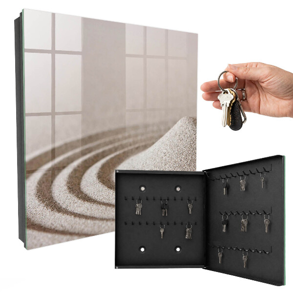 Armoire à clés murale Jardin zen
