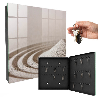 Armoire à clés murale Jardin zen